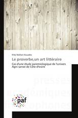 Le proverbe,un art littéraire