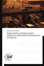 Quels leviers d'action pour réduire la demande d'énergie du transport