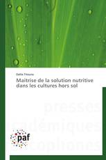 Maitrise de la solution nutritive dans les cultures hors sol