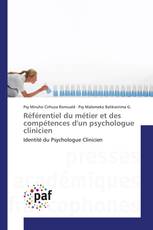 Référentiel du métier et des compétences d'un psychologue clinicien