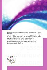 Calcul inverse du coefficient de transfert de chaleur local