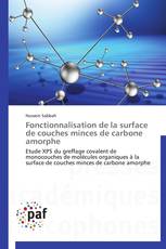 Fonctionnalisation de la surface de couches minces de carbone amorphe