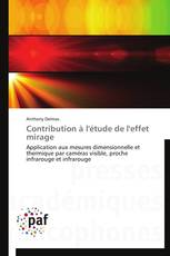 Contribution à l'étude de l'effet mirage