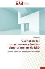 Capitaliser les connaissances générées dans les projets de R&D