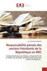 Responsabilité pénale des anciens Présidents de la République en RDC