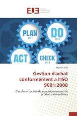 Gestion d'achat conformément a l'ISO 9001:2008