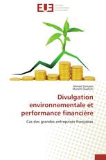 Divulgation environnementale et performance financière