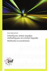 Interfaces entre oxydes métalliques et cristal liquide