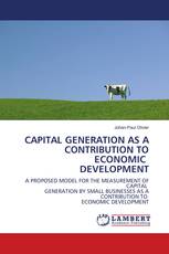 CAPITAL GENERATION AS A CONTRIBUTION TO ECONOMIC DEVELOPMENT