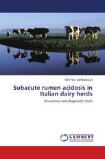 Subacute rumen acidosis in Italian dairy herds