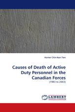 Causes of Death of Active Duty Personnel in the Canadian Forces
