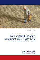 New Zealand Croatian immigrant press 1899-1916