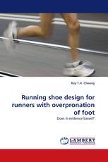 Running shoe design for runners with overpronation of foot