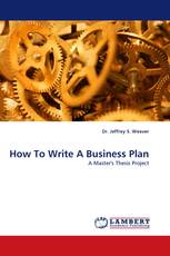 How To Write A Business Plan