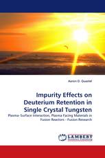 Impurity Effects on Deuterium Retention in Single Crystal Tungsten