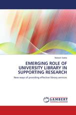 EMERGING ROLE OF UNIVERSITY LIBRARY IN SUPPORTING RESEARCH