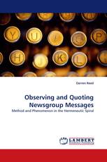 Observing and Quoting Newsgroup Messages