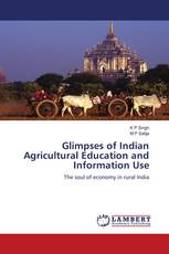 Glimpses of Indian Agricultural Education and Information Use