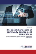 The social change role of community development corporations