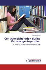 Concrete Elaboration during Knowledge Acquisition