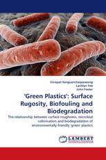 ''Green Plastics'': Surface Rugosity, Biofouling and Biodegradation