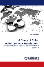 A Study of Rolex Advertisement Translations