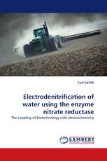 Electrodenitrification of water using the enzyme nitrate reductase