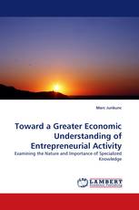 Toward a Greater Economic Understanding of Entrepreneurial Activity