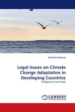 Legal Issues on Climate Change Adaptation in Developing Countries