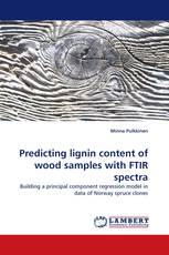 Predicting lignin content of wood samples with FTIR spectra