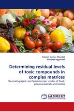 Determining residual levels of toxic compounds in complex matrices