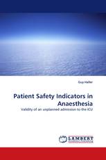 Patient Safety Indicators in Anaesthesia