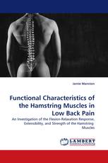 Functional Characteristics of the Hamstring Muscles in Low Back Pain