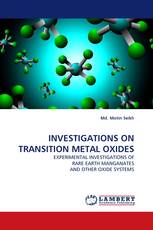 INVESTIGATIONS ON TRANSITION METAL OXIDES