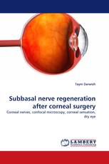 Subbasal nerve regeneration after corneal surgery