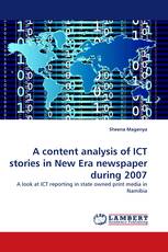 A content analysis of ICT stories in New Era newspaper during 2007