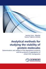 Analytical methods for studying the stability of protein molecules