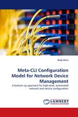 Meta-CLI Configuration Model for Network Device Management