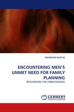 ENCOUNTERING MEN’S UNMET NEED FOR FAMILY PLANNING