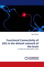 Functional Connectivity of EEG in the default network of the brain