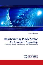 Benchmarking Public Sector Performance Reporting