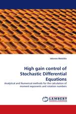 High gain control of Stochastic Differential Equations