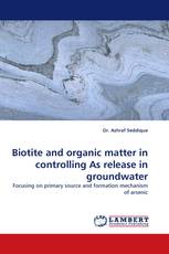 Biotite and organic matter in controlling As release in groundwater