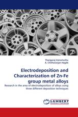 Electrodeposition and Characterization of Zn-Fe group metal alloys