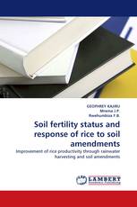 Soil fertility status and response of rice to soil amendments