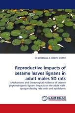 Reproductive impacts of sesame leaves lignans in adult males SD rats