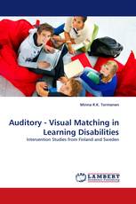 Auditory - Visual Matching in Learning Disabilities