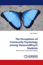 The Perceptions of Community Psychology among Honours/BPsych Students