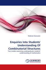 Enquiries Into Students'' Understanding Of Combinatorial Structures