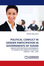 POLITICAL CONFLICT IN GENDER PARTICIPATION IN GOVERNMENTS OF SUDAN